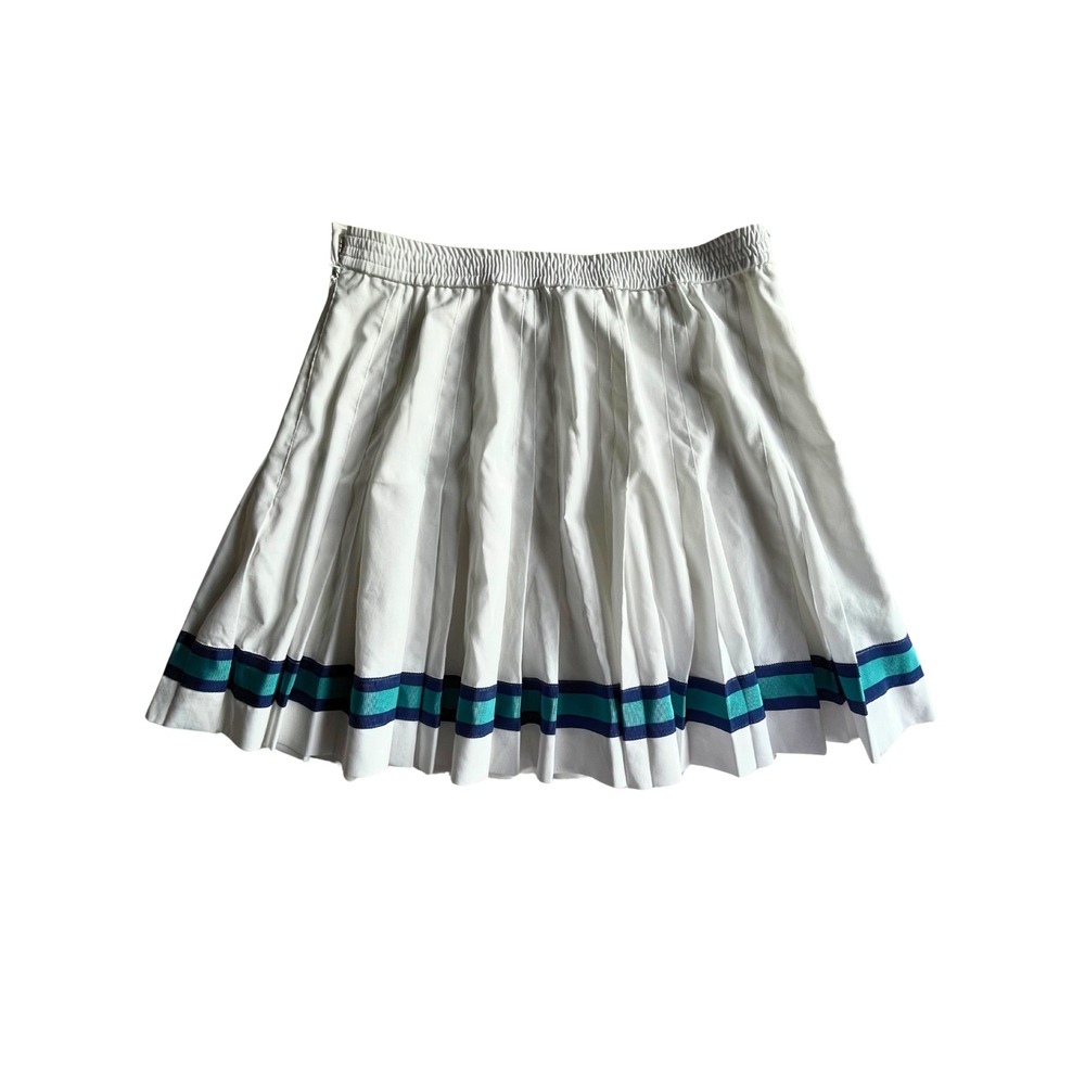 Vintage 80s Pleated Tennis Skirt Size 8 Old Money Tenniscore Retro Academia Prep